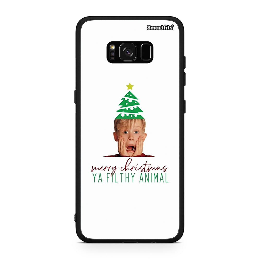 Samsung S8+ Filthy Animal θήκη από τη Smartfits με σχέδιο στο πίσω μέρος και μαύρο περίβλημα | Smartphone case with colorful back and black bezels by Smartfits