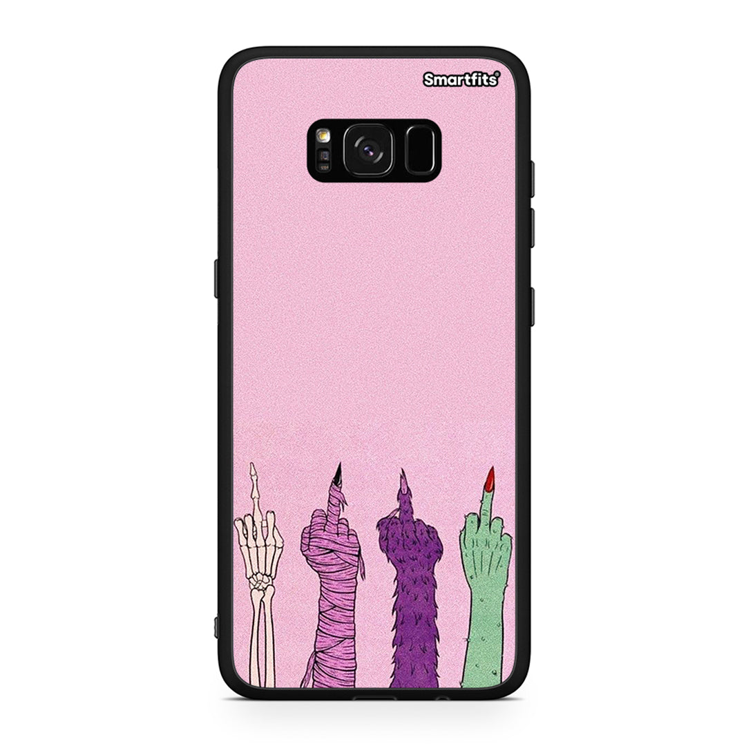 Samsung S8+ Halloween Be A Lady Θήκη από τη Smartfits με σχέδιο στο πίσω μέρος και μαύρο περίβλημα | Smartphone case with colorful back and black bezels by Smartfits