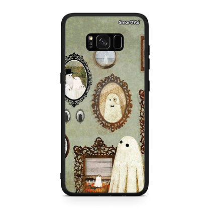 Samsung S8 Halloween Ghost Season Θήκη από τη Smartfits με σχέδιο στο πίσω μέρος και μαύρο περίβλημα | Smartphone case with colorful back and black bezels by Smartfits