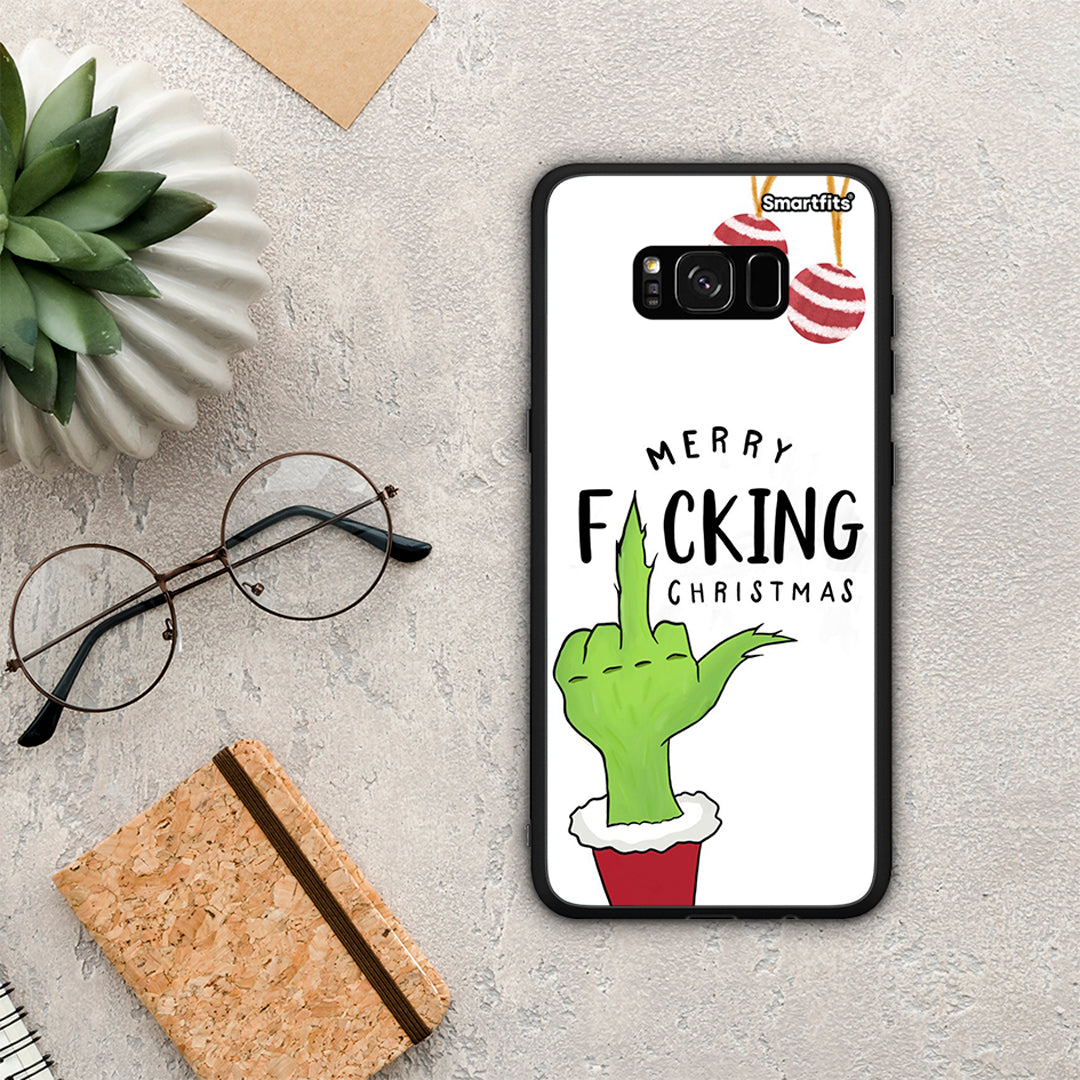 Merry F Xmas - Samsung Galaxy S8+ θήκη