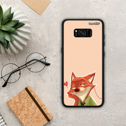 Nick Wilde And Judy Hopps Love 1 - Samsung Galaxy S8+ θήκη