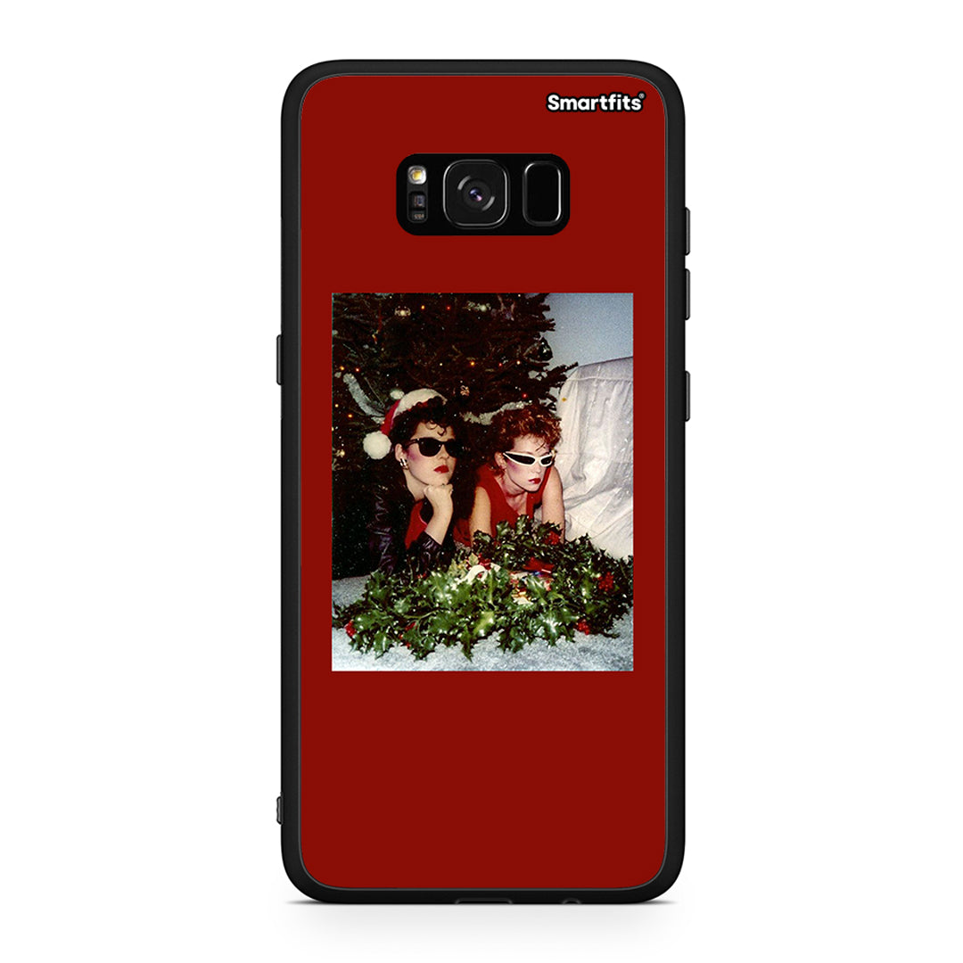 Samsung S8 Waiting For Xmas θήκη από τη Smartfits με σχέδιο στο πίσω μέρος και μαύρο περίβλημα | Smartphone case with colorful back and black bezels by Smartfits