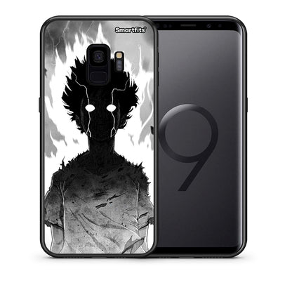 Θήκη Samsung S9 Anime Boy από τη Smartfits με σχέδιο στο πίσω μέρος και μαύρο περίβλημα | Samsung S9 Anime Boy case with colorful back and black bezels
