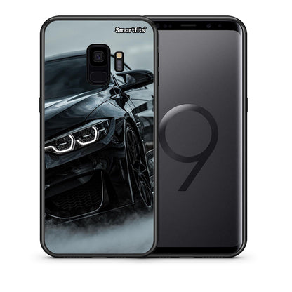 Θήκη Samsung S9 Black BMW από τη Smartfits με σχέδιο στο πίσω μέρος και μαύρο περίβλημα | Samsung S9 Black BMW case with colorful back and black bezels