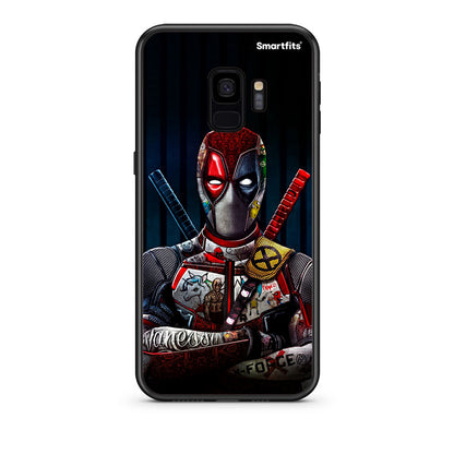 samsung s9 Funny Guy θήκη από τη Smartfits με σχέδιο στο πίσω μέρος και μαύρο περίβλημα | Smartphone case with colorful back and black bezels by Smartfits