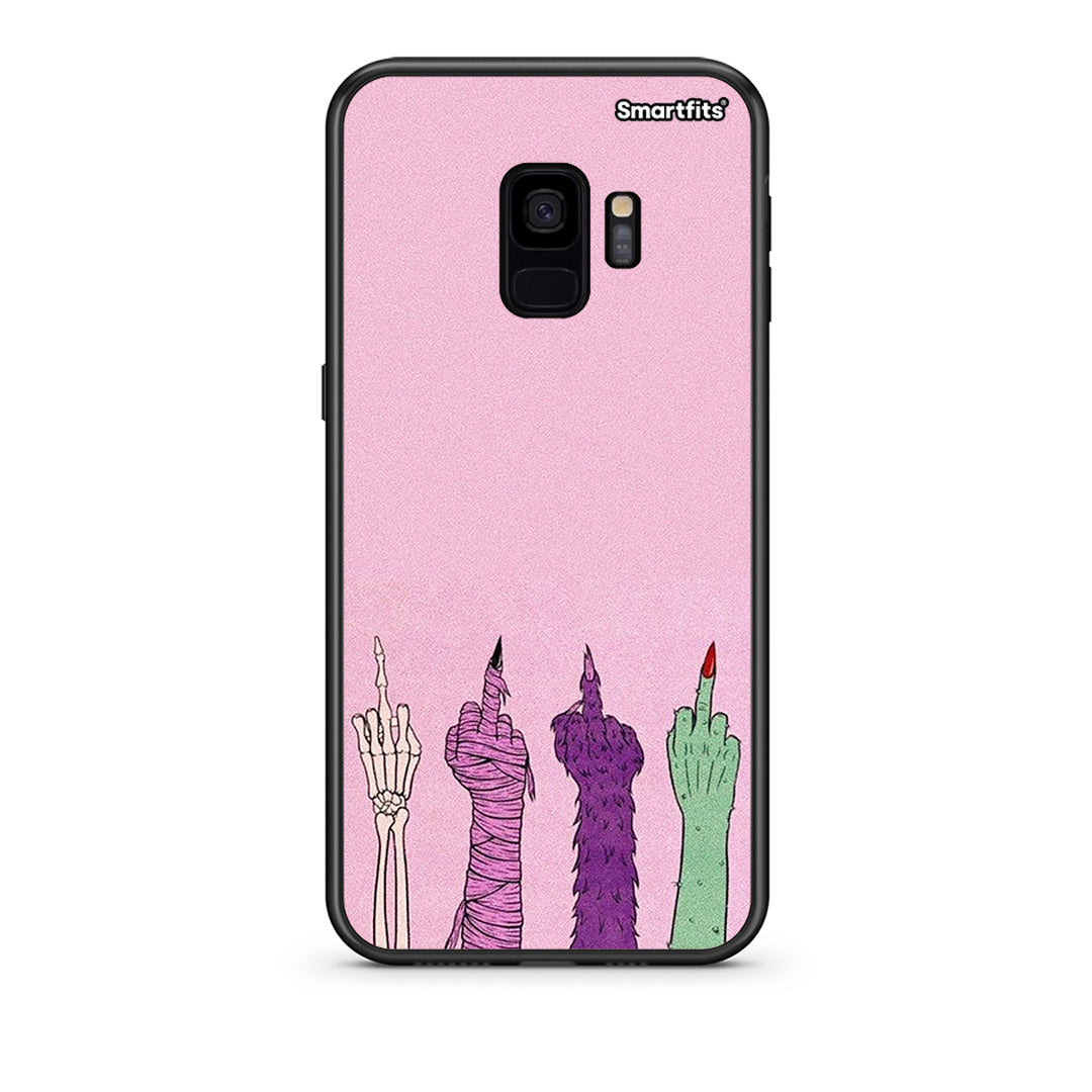 samsung s9 Halloween Be A Lady Θήκη από τη Smartfits με σχέδιο στο πίσω μέρος και μαύρο περίβλημα | Smartphone case with colorful back and black bezels by Smartfits