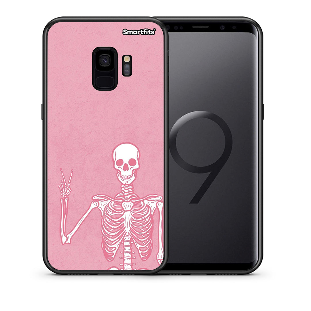 Θήκη Samsung S9 Halloween Motivation από τη Smartfits με σχέδιο στο πίσω μέρος και μαύρο περίβλημα | Samsung S9 Halloween Motivation case with colorful back and black bezels