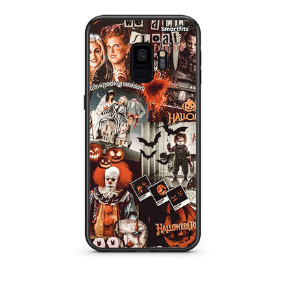 samsung s9 Halloween Spooky Season Θήκη από τη Smartfits με σχέδιο στο πίσω μέρος και μαύρο περίβλημα | Smartphone case with colorful back and black bezels by Smartfits