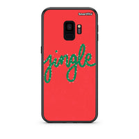 Thumbnail for samsung s9 Jingle Xmas θήκη από τη Smartfits με σχέδιο στο πίσω μέρος και μαύρο περίβλημα | Smartphone case with colorful back and black bezels by Smartfits