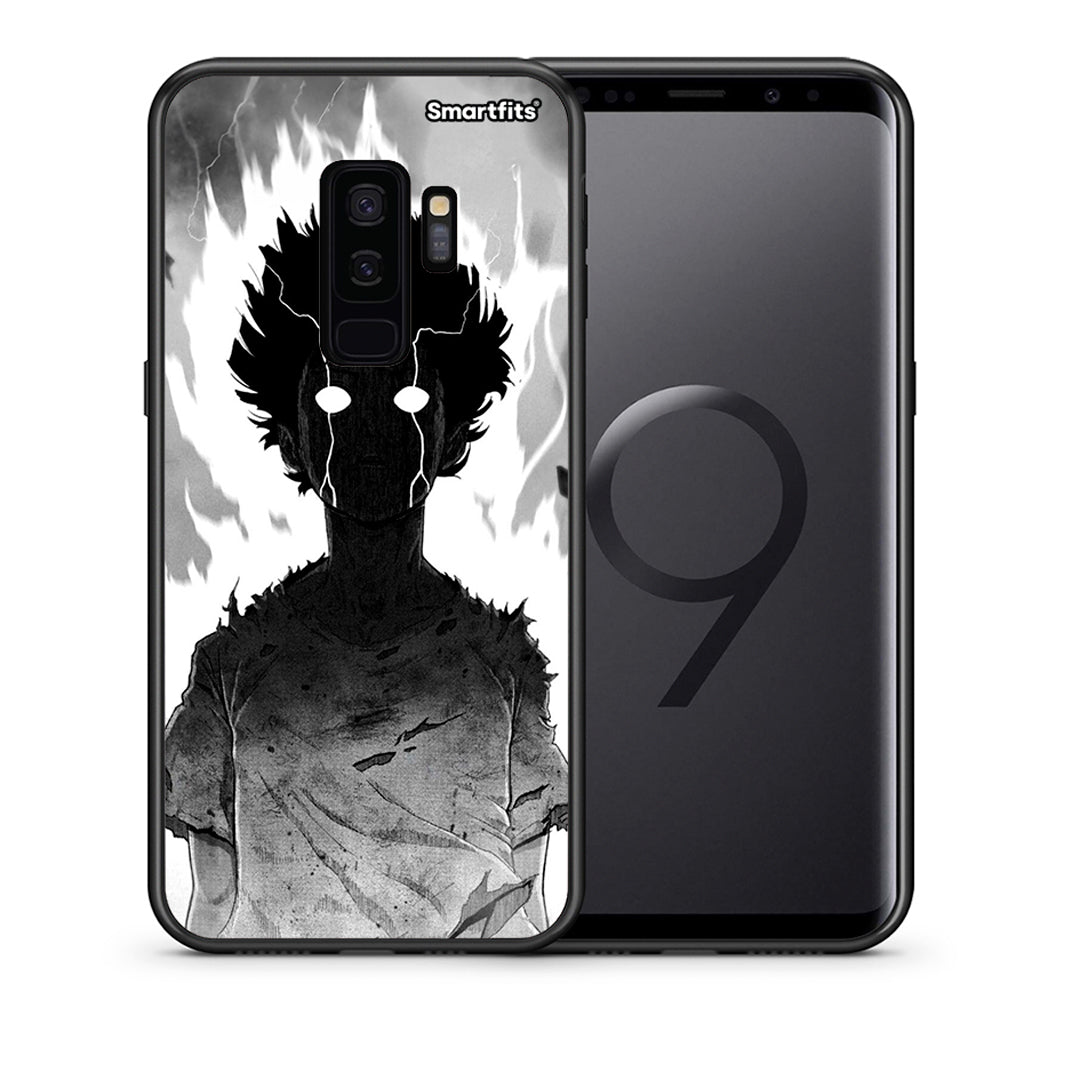 Θήκη Samsung S9 Plus Anime Boy από τη Smartfits με σχέδιο στο πίσω μέρος και μαύρο περίβλημα | Samsung S9 Plus Anime Boy case with colorful back and black bezels