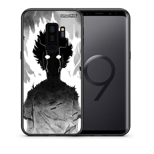 Θήκη Samsung S9 Plus Anime Boy από τη Smartfits με σχέδιο στο πίσω μέρος και μαύρο περίβλημα | Samsung S9 Plus Anime Boy case with colorful back and black bezels