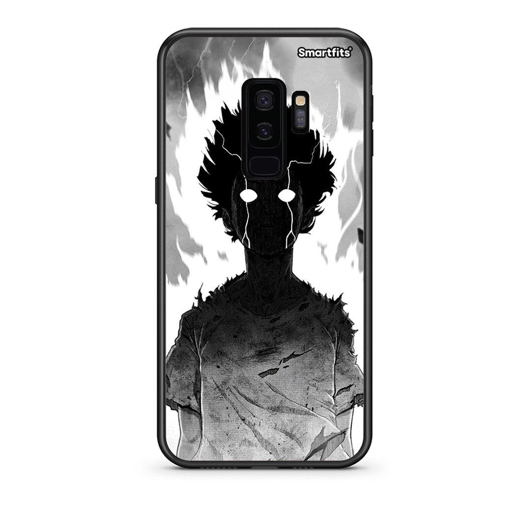 samsung s9 plus Anime Boy Θήκη από τη Smartfits με σχέδιο στο πίσω μέρος και μαύρο περίβλημα | Smartphone case with colorful back and black bezels by Smartfits