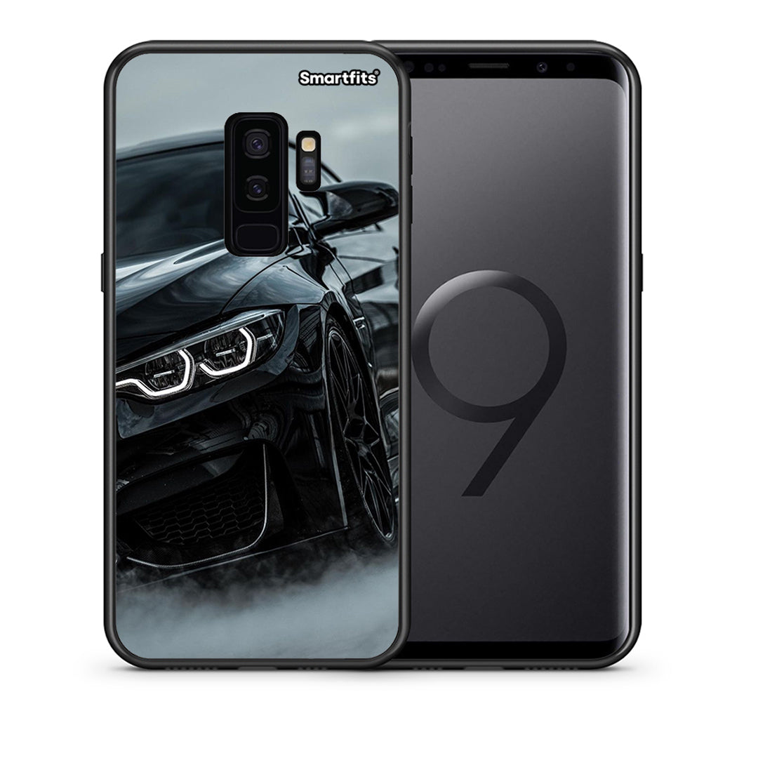 Θήκη Samsung S9 Plus Black BMW από τη Smartfits με σχέδιο στο πίσω μέρος και μαύρο περίβλημα | Samsung S9 Plus Black BMW case with colorful back and black bezels