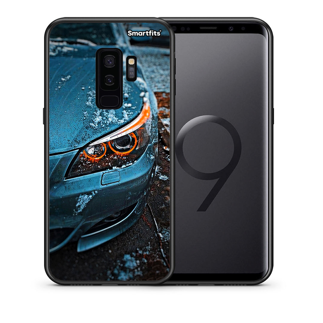 Θήκη Samsung S9 Plus Bmw E60 από τη Smartfits με σχέδιο στο πίσω μέρος και μαύρο περίβλημα | Samsung S9 Plus Bmw E60 case with colorful back and black bezels