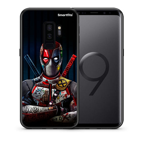 Θήκη Samsung S9 Plus Funny Guy από τη Smartfits με σχέδιο στο πίσω μέρος και μαύρο περίβλημα | Samsung S9 Plus Funny Guy case with colorful back and black bezels