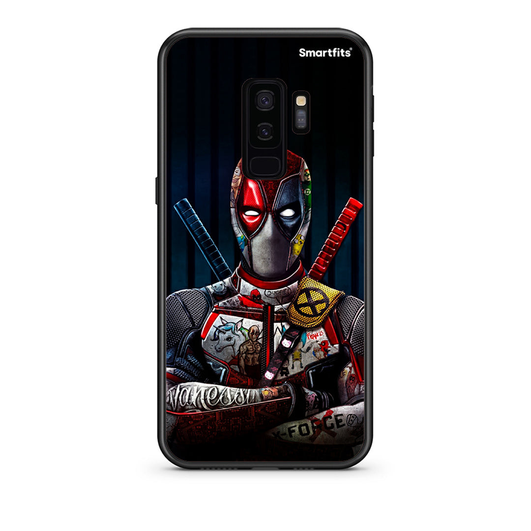 samsung s9 plus Funny Guy θήκη από τη Smartfits με σχέδιο στο πίσω μέρος και μαύρο περίβλημα | Smartphone case with colorful back and black bezels by Smartfits