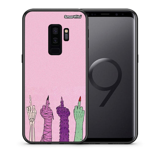Θήκη Samsung S9 Plus Halloween Be A Lady από τη Smartfits με σχέδιο στο πίσω μέρος και μαύρο περίβλημα | Samsung S9 Plus Halloween Be A Lady case with colorful back and black bezels