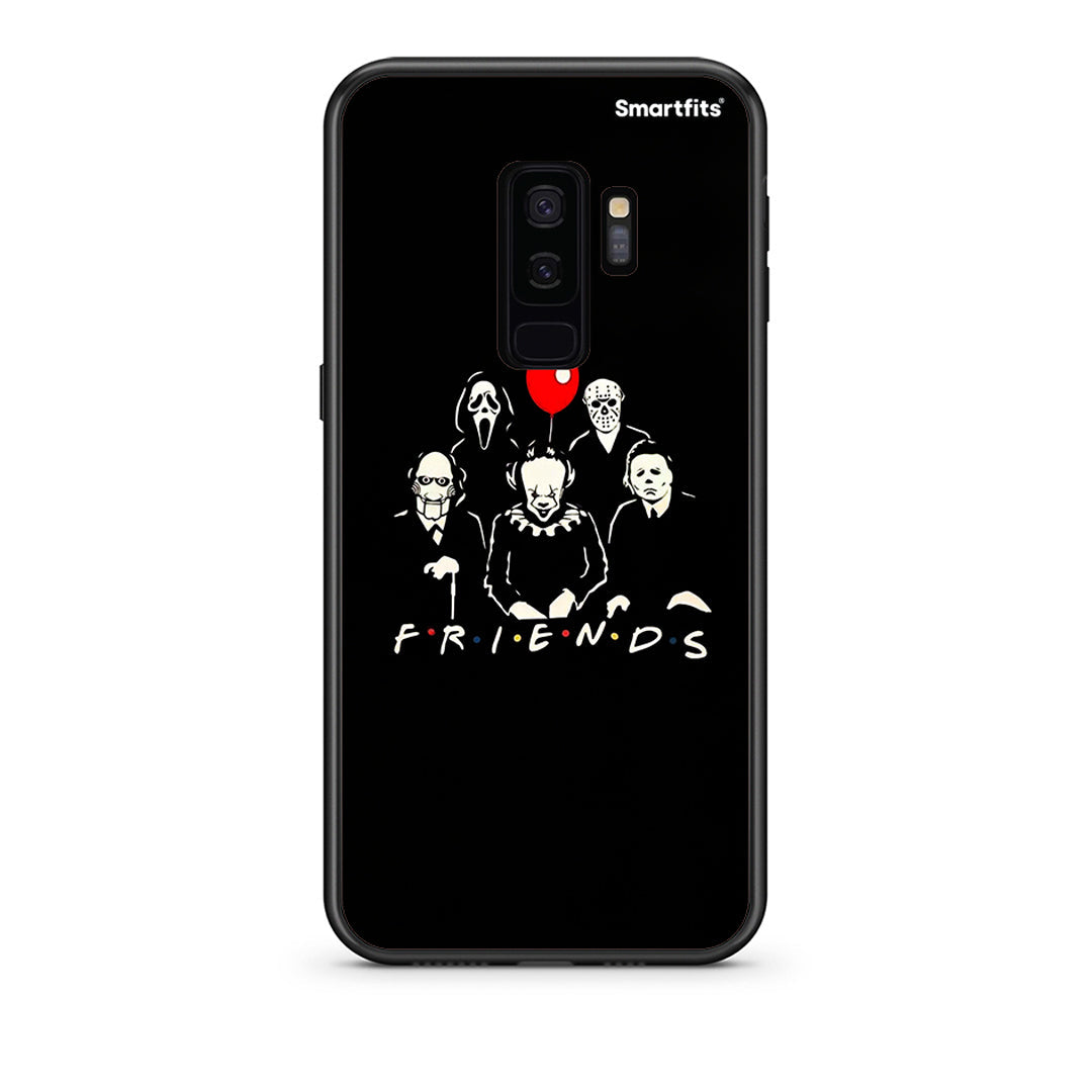 samsung s9 plus Halloween Friends Θήκη από τη Smartfits με σχέδιο στο πίσω μέρος και μαύρο περίβλημα | Smartphone case with colorful back and black bezels by Smartfits