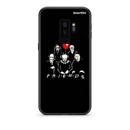 samsung s9 plus Halloween Friends Θήκη από τη Smartfits με σχέδιο στο πίσω μέρος και μαύρο περίβλημα | Smartphone case with colorful back and black bezels by Smartfits