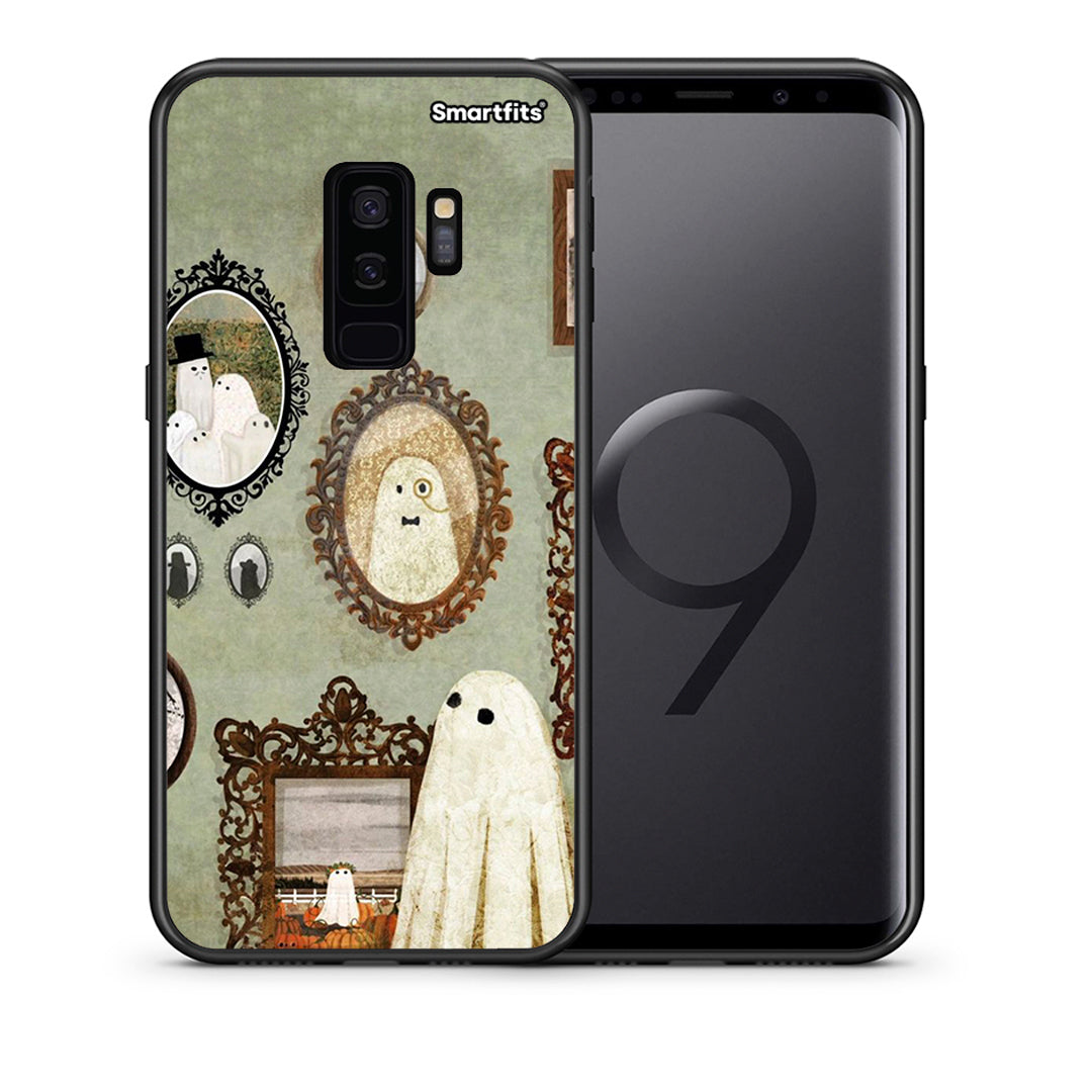Θήκη Samsung S9 Plus Halloween Ghost Season από τη Smartfits με σχέδιο στο πίσω μέρος και μαύρο περίβλημα | Samsung S9 Plus Halloween Ghost Season case with colorful back and black bezels