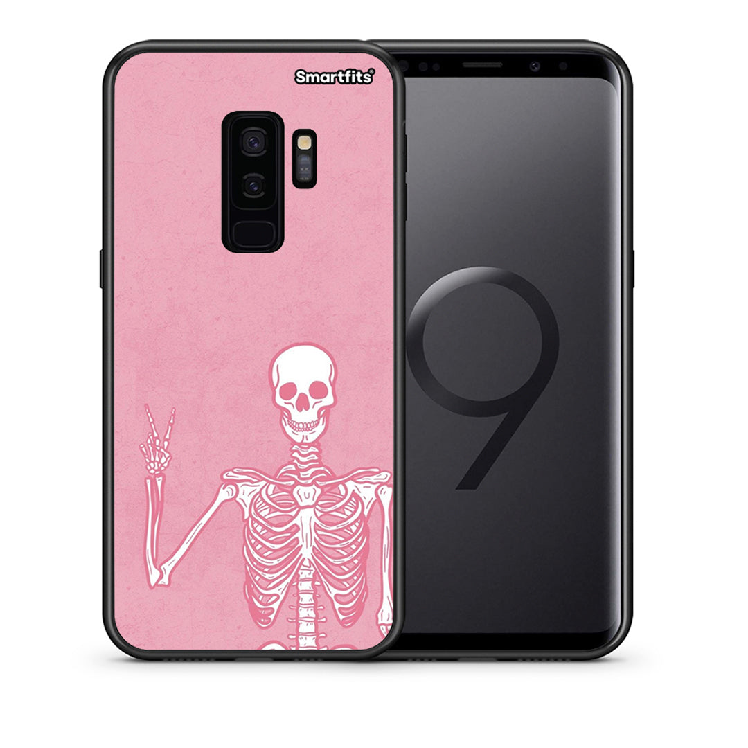 Θήκη Samsung S9 Plus Halloween Motivation από τη Smartfits με σχέδιο στο πίσω μέρος και μαύρο περίβλημα | Samsung S9 Plus Halloween Motivation case with colorful back and black bezels