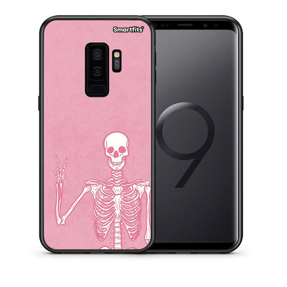 Θήκη Samsung S9 Plus Halloween Motivation από τη Smartfits με σχέδιο στο πίσω μέρος και μαύρο περίβλημα | Samsung S9 Plus Halloween Motivation case with colorful back and black bezels