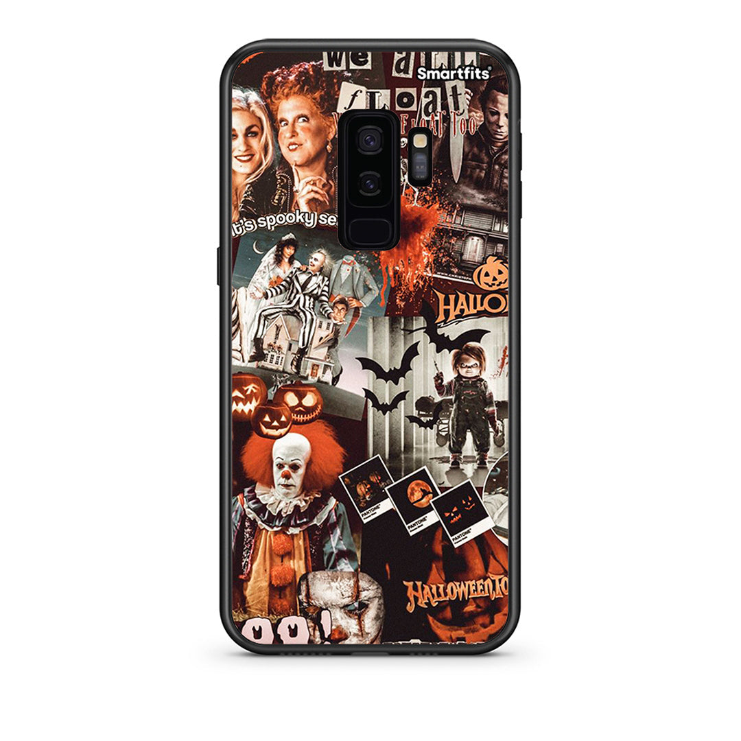 samsung s9 plus Halloween Spooky Season Θήκη από τη Smartfits με σχέδιο στο πίσω μέρος και μαύρο περίβλημα | Smartphone case with colorful back and black bezels by Smartfits