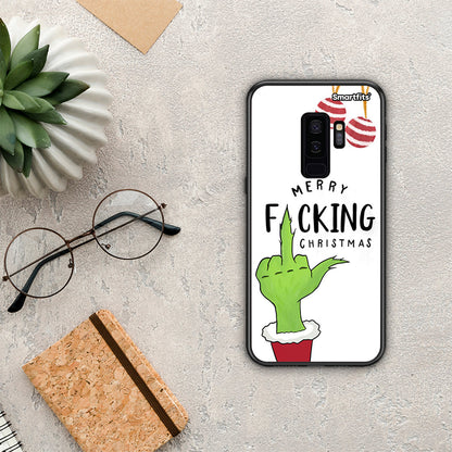 Merry F Xmas - Samsung Galaxy S9+ θήκη