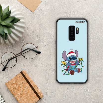 Santa Stich - Samsung Galaxy S9+ θήκη