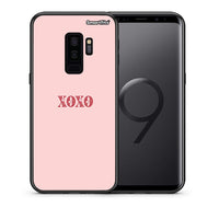 Thumbnail for Θήκη Samsung S9 Plus XOXO Love από τη Smartfits με σχέδιο στο πίσω μέρος και μαύρο περίβλημα | Samsung S9 Plus XOXO Love case with colorful back and black bezels