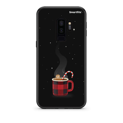 samsung s9 plus Xmas Bathing θήκη από τη Smartfits με σχέδιο στο πίσω μέρος και μαύρο περίβλημα | Smartphone case with colorful back and black bezels by Smartfits