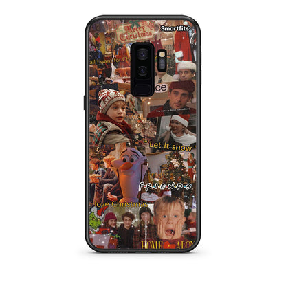 samsung s9 plus Xmas Wishes θήκη από τη Smartfits με σχέδιο στο πίσω μέρος και μαύρο περίβλημα | Smartphone case with colorful back and black bezels by Smartfits