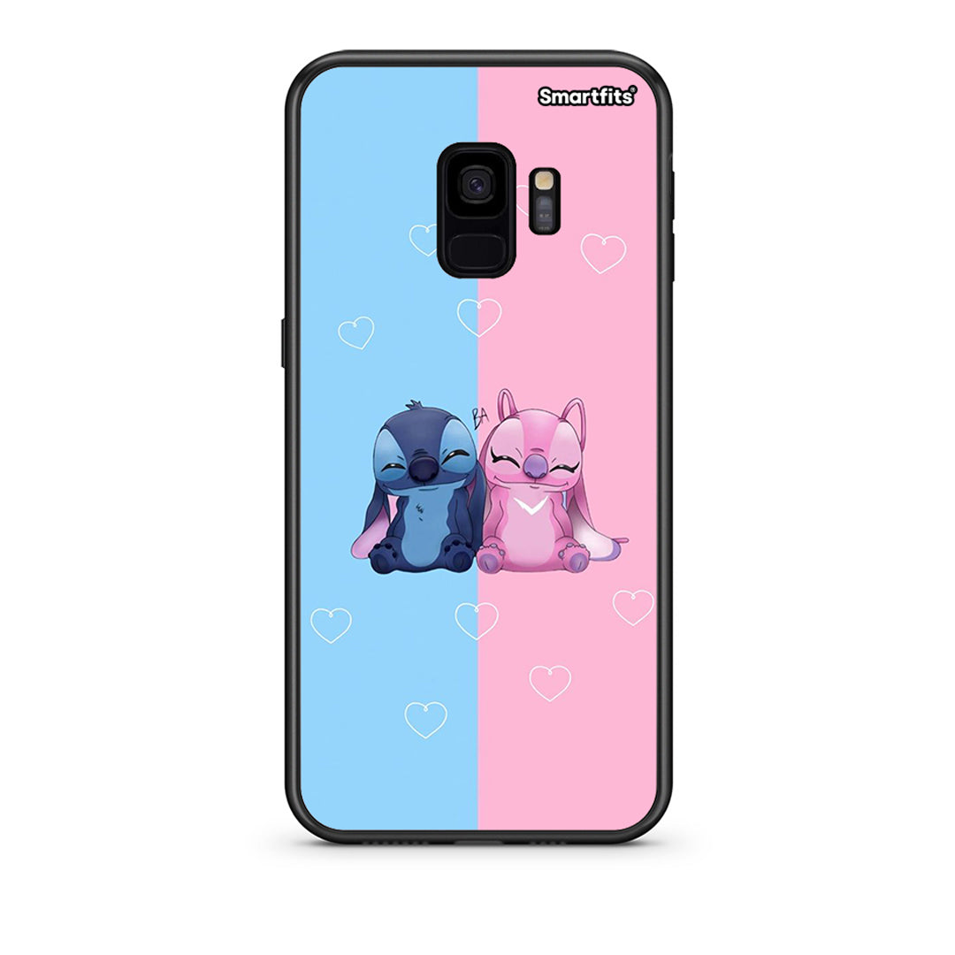 samsung s9 Stitch And Angel θήκη από τη Smartfits με σχέδιο στο πίσω μέρος και μαύρο περίβλημα | Smartphone case with colorful back and black bezels by Smartfits