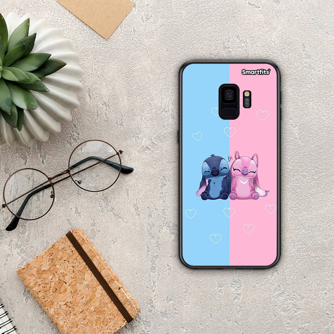 Stitch And Angel - Samsung Galaxy S9 θήκη