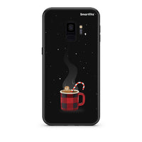 Thumbnail for samsung s9 Xmas Bathing θήκη από τη Smartfits με σχέδιο στο πίσω μέρος και μαύρο περίβλημα | Smartphone case with colorful back and black bezels by Smartfits