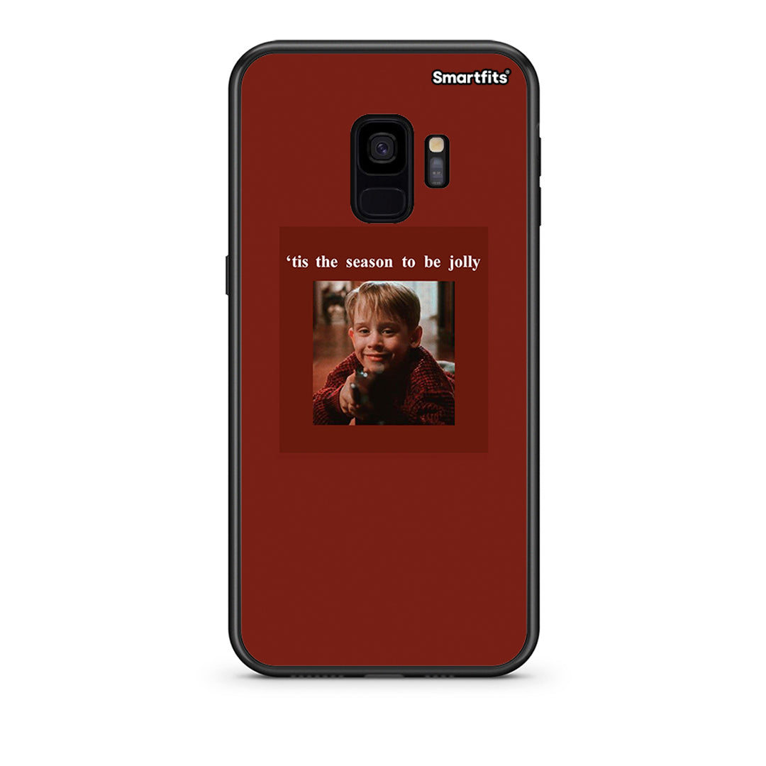 samsung s9 Xmas Ultimate Spirit θήκη από τη Smartfits με σχέδιο στο πίσω μέρος και μαύρο περίβλημα | Smartphone case with colorful back and black bezels by Smartfits