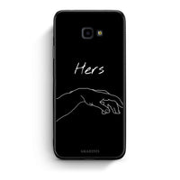 Thumbnail for Samsung J4 Plus Aeshetic Love 1 Θήκη Αγίου Βαλεντίνου από τη Smartfits με σχέδιο στο πίσω μέρος και μαύρο περίβλημα | Smartphone case with colorful back and black bezels by Smartfits