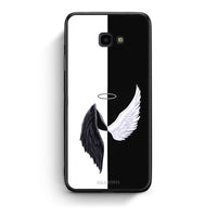 Thumbnail for Samsung J4 Plus Angels Demons θήκη από τη Smartfits με σχέδιο στο πίσω μέρος και μαύρο περίβλημα | Smartphone case with colorful back and black bezels by Smartfits