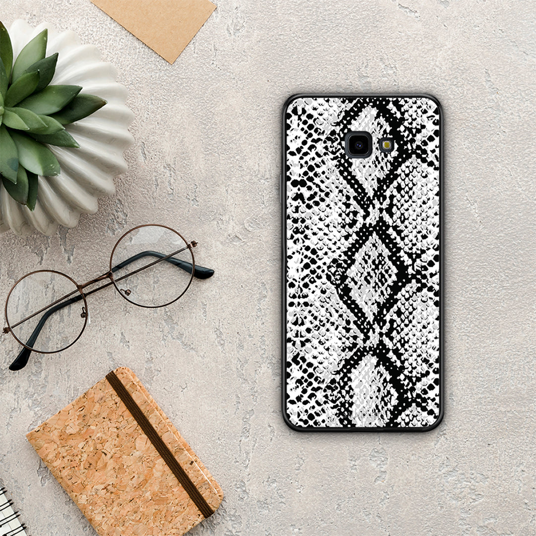 Animal White Snake - Samsung Galaxy J4+ θήκη