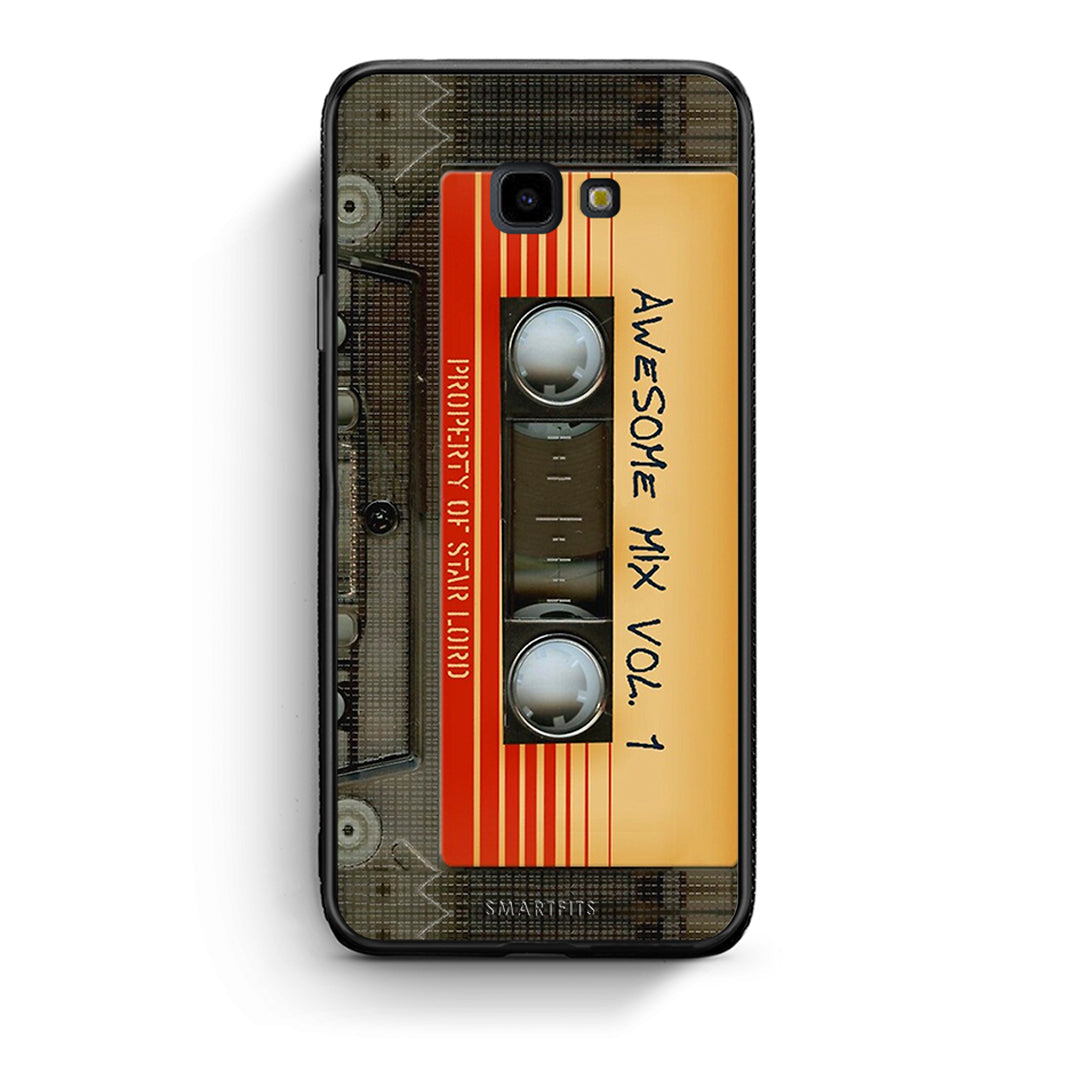 Samsung J4 Plus Awesome Mix θήκη από τη Smartfits με σχέδιο στο πίσω μέρος και μαύρο περίβλημα | Smartphone case with colorful back and black bezels by Smartfits