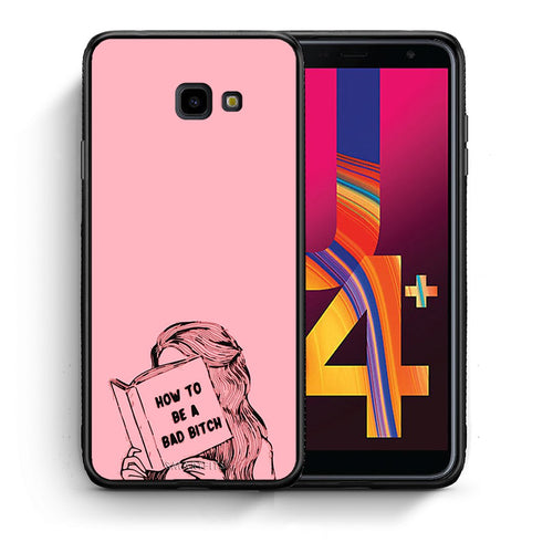 Θήκη Samsung J4 Plus Bad Bitch από τη Smartfits με σχέδιο στο πίσω μέρος και μαύρο περίβλημα | Samsung J4 Plus Bad Bitch case with colorful back and black bezels