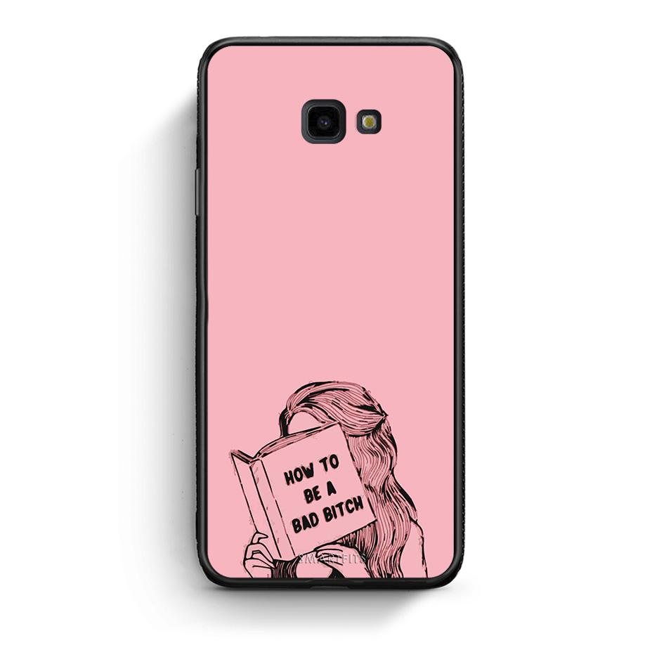 Samsung J4 Plus Bad Bitch θήκη από τη Smartfits με σχέδιο στο πίσω μέρος και μαύρο περίβλημα | Smartphone case with colorful back and black bezels by Smartfits