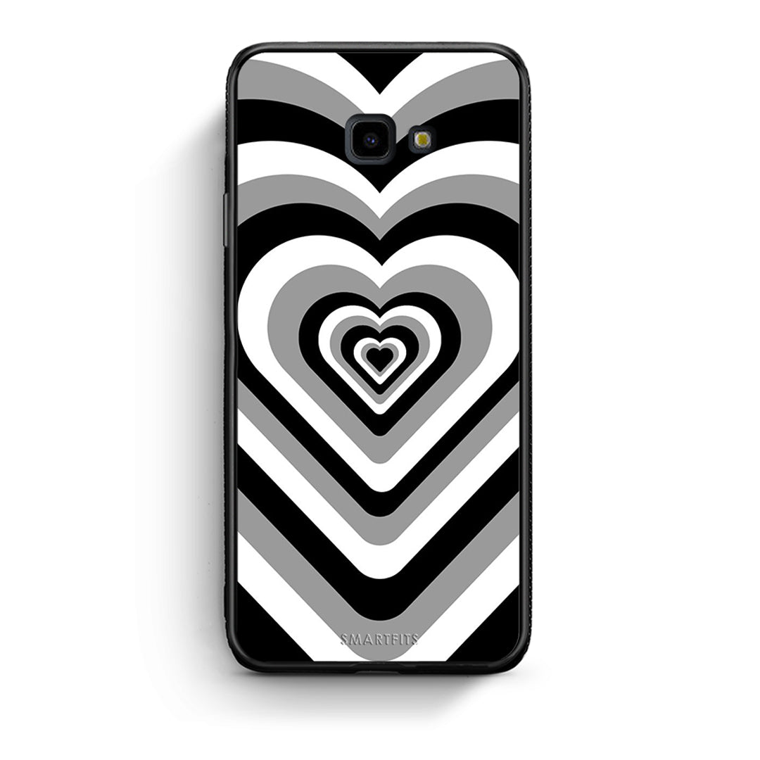 Samsung J4 Plus Black Hearts θήκη από τη Smartfits με σχέδιο στο πίσω μέρος και μαύρο περίβλημα | Smartphone case with colorful back and black bezels by Smartfits