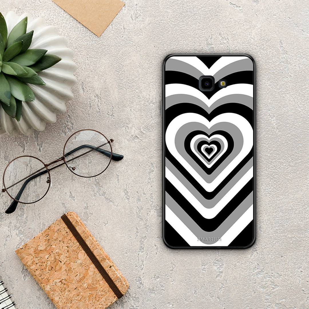 Black Hearts - Samsung Galaxy J4+ θήκη