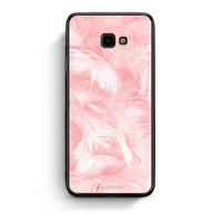 Thumbnail for 33 - Samsung J4 Plus Pink Feather Boho case, cover, bumper