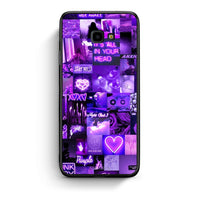 Thumbnail for Samsung J4 Plus Collage Stay Wild Θήκη Αγίου Βαλεντίνου από τη Smartfits με σχέδιο στο πίσω μέρος και μαύρο περίβλημα | Smartphone case with colorful back and black bezels by Smartfits