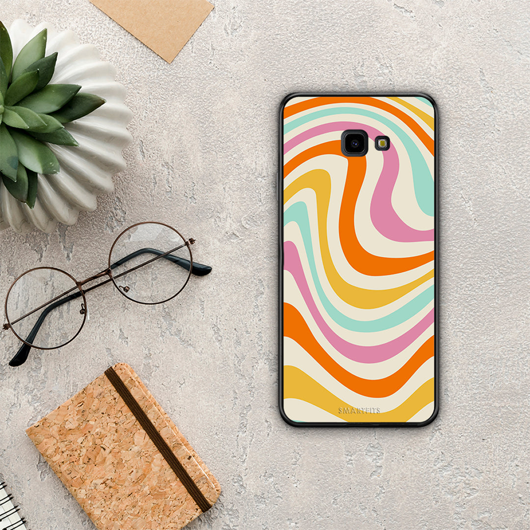 Colourful Waves - Samsung Galaxy J4+ θήκη