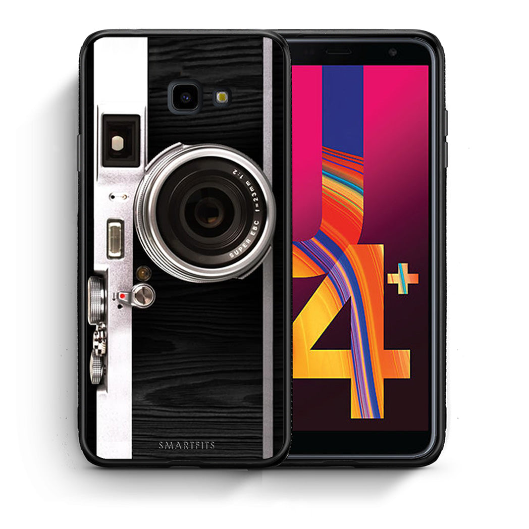 Θήκη Samsung J4 Plus Emily In Paris από τη Smartfits με σχέδιο στο πίσω μέρος και μαύρο περίβλημα | Samsung J4 Plus Emily In Paris case with colorful back and black bezels