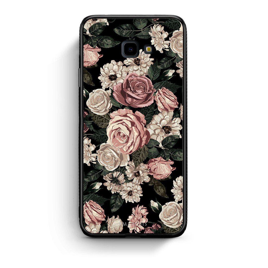 4 - Samsung J4 Plus Wild Roses Flower case, cover, bumper