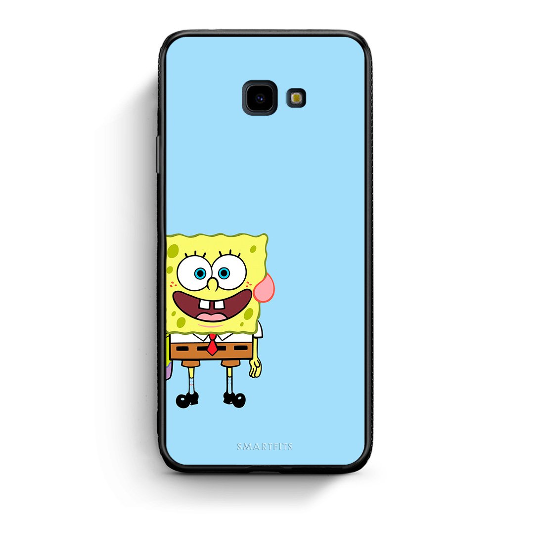 Samsung J4 Plus Friends Bob θήκη από τη Smartfits με σχέδιο στο πίσω μέρος και μαύρο περίβλημα | Smartphone case with colorful back and black bezels by Smartfits
